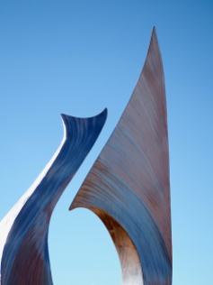 Duet, by Jeff K. Laing, Benson Sculpture Garden