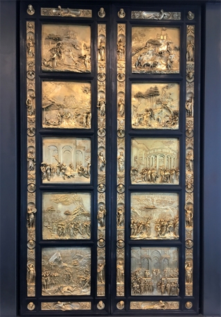 Gates of Paradise, by Lorenzo Ghiberti, Nelson-Atkins Museum of Art
